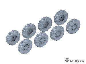 ET Model P35-113 Russian BTR-80 APC Weighted Road Wheels(Narrow) (3D Printed) For TRUMPETER Kit 1/35