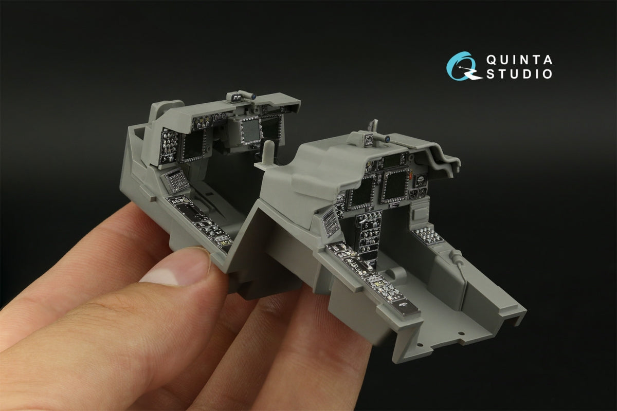 Quinta Studio QDS-35104 AH-64DI Saraf 3D-Printed &amp;amp; colored Interior on decal paper (Takom) (Small version) 1/35 – Bild 11