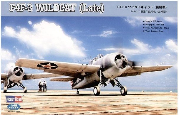 Hobby Boss 80327 F4F-3 Wildcat (Late) 1/48