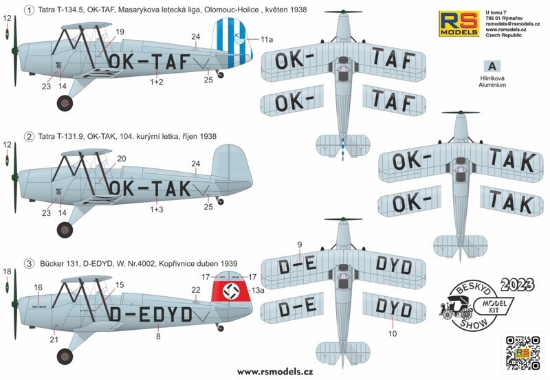 RS Models 94020 Bucker 131 / Tatra-131 1/72 – obrázek 2