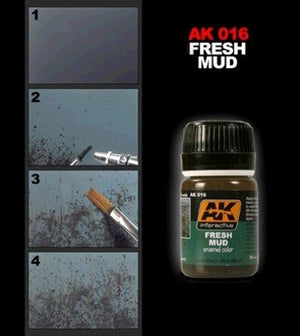 AK Interactive AK016 Fresh Mud 35ml – Bild 2