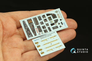 Quinta Studio QD48353 Me 410 3D-Printed &amp;amp; colored Interior on decal paper (Meng) 1/48 – Bild 4