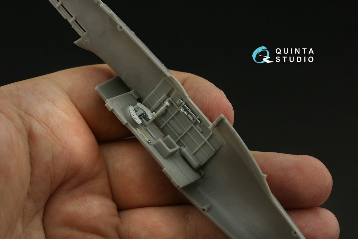Quinta Studio QDS-48391 Macchi C.205 Veltro 3D-Printed &amp;amp; colored Interior on decal paper (Hasegawa/Italeri) (Small version) 1/48 – Bild 7