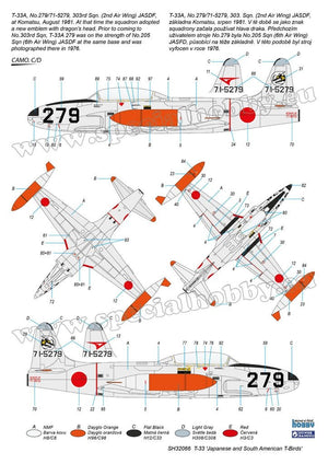 Special Hobby 32066 T-33 &amp;#39;Japanese and South American T-Birds&amp;#39; 1/32 – immagine 7