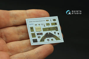 Quinta Studio QD48421 FM-2 Wildcat 3D-Printed &amp;amp; colored Interior on decal paper (Eduard) 1/48 – image 3