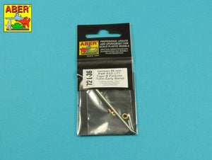 Aber 72L-36 8,8 cm KwK 43L/71 German tank barrel for Tiger II early Porsche turret 1/72 – obrázek 3