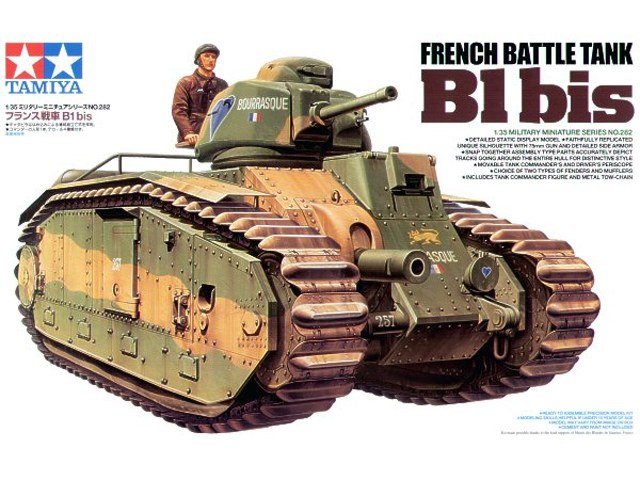 Tamiya 35282 French Battle Tank B1 bis 1/35