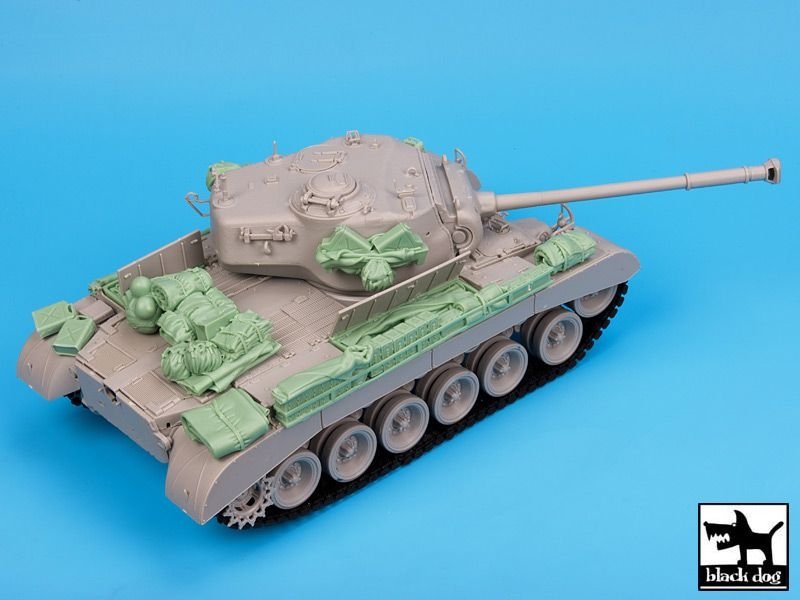 Black Dog T35060 US M -26 Pershing accessories set 1/35 – Bild 3