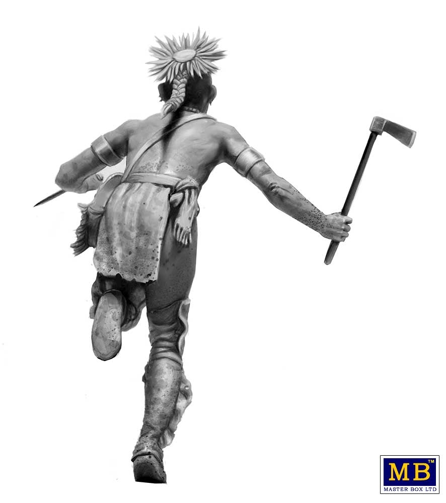 Master Box 35234 The Mohicans. Indian Wars Series, the 18th century. Kit No. 6 1/35 – obrázek 6