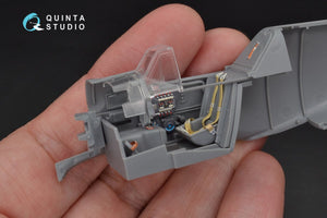 Quinta Studio QD48103 Bf 109G-6 3D-Printed &amp;amp; colored Interior on decal paper (for Tamiya kit) 1/48 – obrázek 6