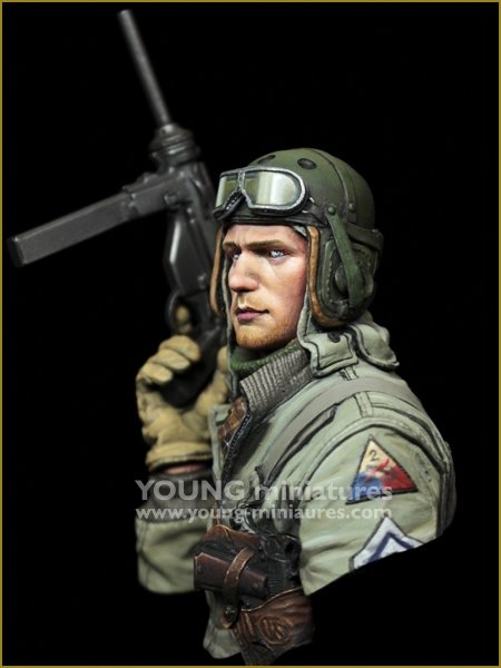 Young Miniatures YM1881 US Tank Crew WWII HELL ON WHEELS 1/10 – zdjęcie 3