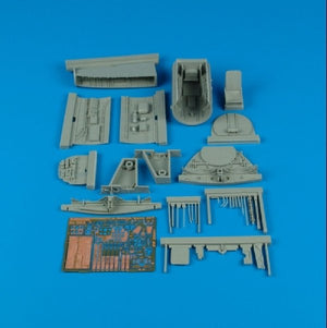 Aires 2069 Me 262A Schwalbe cockpit &amp;amp; wheel bay 1/32 TRUMPETER