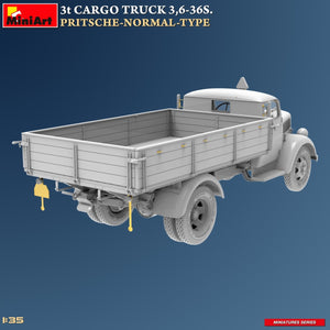 MiniArt 38079 3t CARGO TRUCK 3.6-36S. PRITSCHE-NORMAL-TYPE 1/35 – Bild 4
