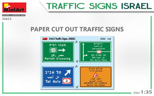 Miniart 35653 TRAFFIC SIGNS. ISRAEL 1/35 – image 4