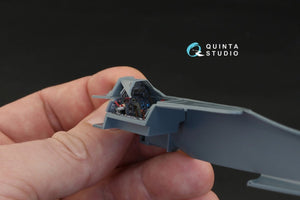 Quinta Studio QD48128 Fw 190 A-8/A-9 (R11) 3D-Printed &amp;amp; colored Interior on decal paper (for Eduard kit) 1/48 – image 3