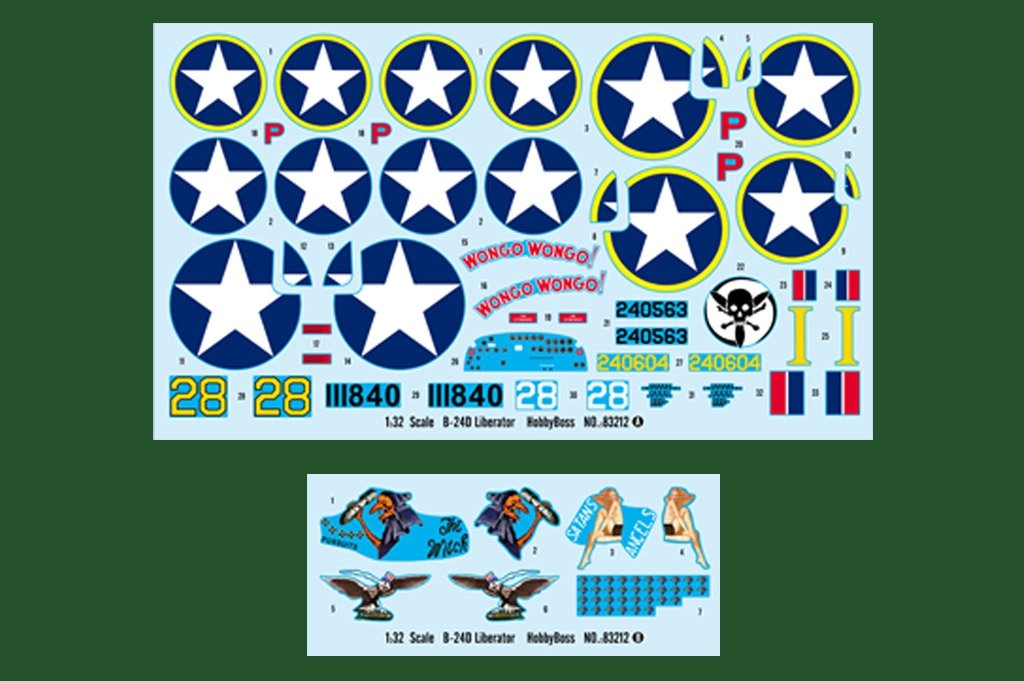 Hobby Boss 83212 B-24D Liberator 1/32 – imagen 5