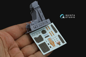 Quinta Studio QR+32040 K-36L (early) ejection seat (for Su-25 aircraft until 2007) (All kits) 1/32 – obrázek 2