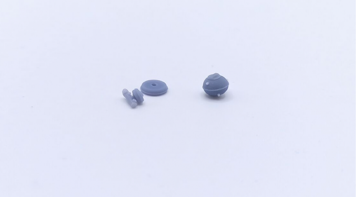 Yamamoto Model Parts YMPTUN18 Engine Accessories 1/24