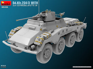 MiniArt 35431 Sd.Kfz.234/3 With 2cm Schwebelafette 38 1/35 – obrázek 11