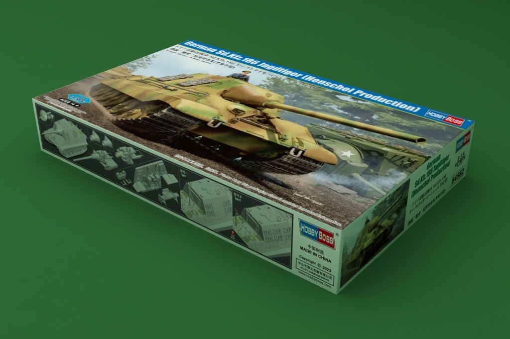 Hobby Boss 84562 German &amp;quot;Tiger&amp;quot; tank destroyer (Henschel type) 1/35 – Bild 2