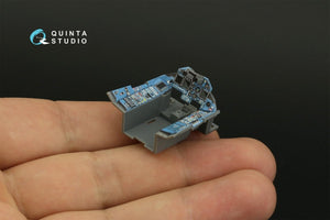 Quinta Studio QDS-48320 Su-30SM 3D-Printed &amp;amp; colored Interior on decal paper (GWH) (Small version) 1/48 – image 9