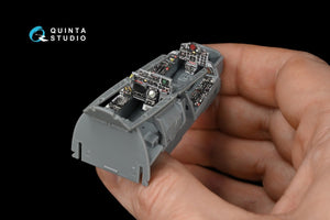Quinta Studio QD48130 F-4D early 3D-Printed &amp;amp; colored Interior on decal paper (for ZM SWS kit) 1/48 – Bild 7