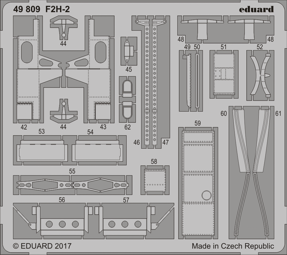 Eduard 49809 F2H-2 KITTY HAWK 1/48 – Bild 2