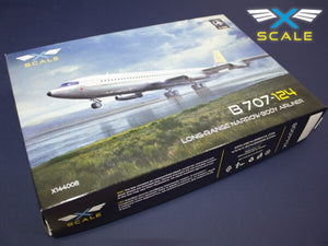 X-Scale 144008 B707-124 Long Range Narrow Body Airliner Continental 1/144 – obrázek 2