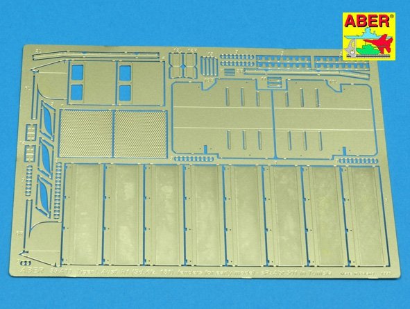 Aber 35A011 Ailes latérales pour Tiger I H1 (Afrique) (1/35)
