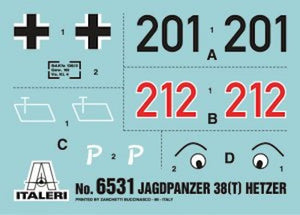 Italeri 6531 JAGDPANZER 38(t) HETZER 1/35 – zdjęcie 8