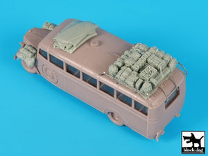 Black Dog T72102 Opel Blitz Omnibus accessories set for Roden 1/72 – zdjęcie 3