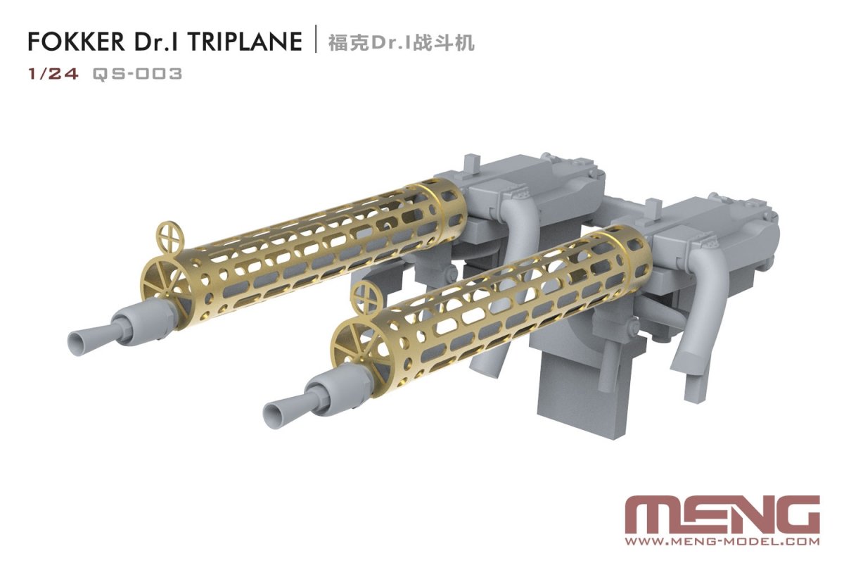 Meng Model QS-003 Fokker Dr.I Triplane 1/24 – obrázek 3