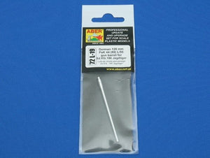 Aber 72L-19 128mm PaK 44 (80) L/55 gun barrel for Sd.Kfz.186 Jagdtiger / German 128mm PaK 44 (80) L/55 gun barrel for Sd.Kfz.186 Jagdtiger 1/72 – imagen 4