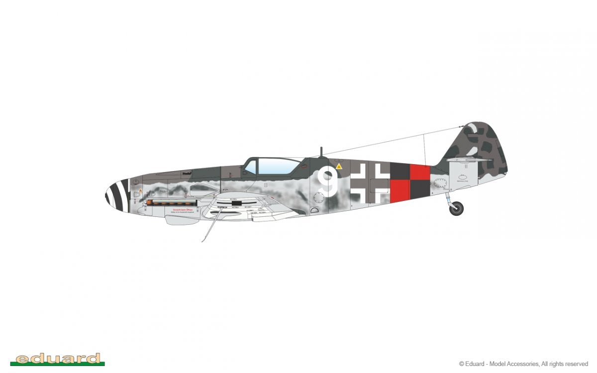 Eduard 82119 Bf 109G-10 Mtt Regensburg 1/48 – image 6