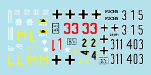 Star Decals 35-871 Panzerjager Marder IID 1/35 – obrázek 3