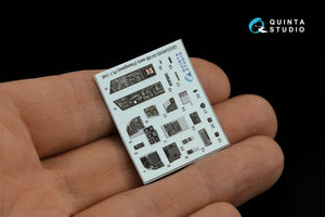 Quinta Studio QD48305 AV-8B Early 3D-Printed &amp;amp; colored Interior on decal paper (Hasegawa) 1/48 – obrázek 3