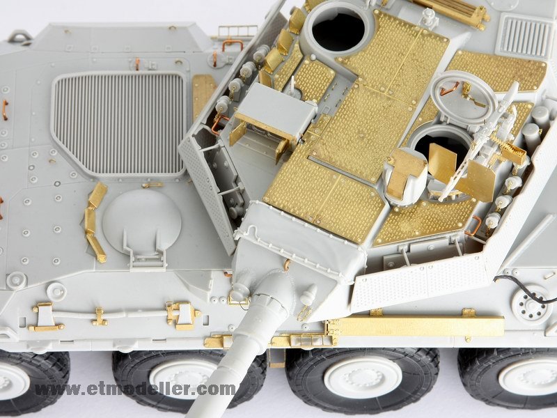ET Model E35-003 Modern Spanish Army VRC-105 Centauro RCV (For TRUMPETER 00388) (1/35) – image 12