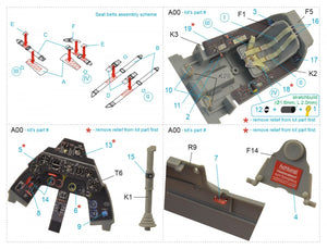 Intérieur imprimé en 3D et coloré sur papier décalcomanie Quinta Studio QD32126 FW 190A-8 (Hasegawa) 1/32 – image 8
