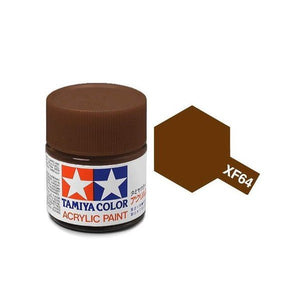 Tamiya 81364 Acrylic XF-64 Red Brown 23ml