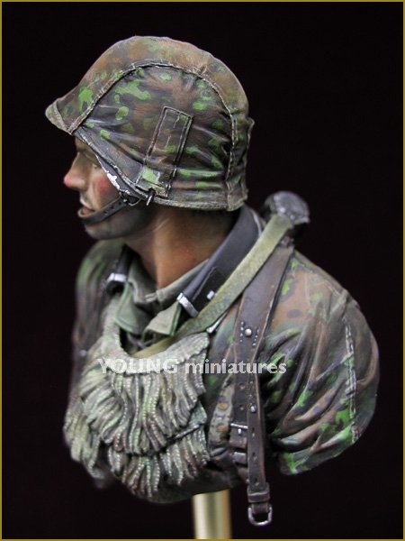 Young Miniatures YM1840 German Waffen SS Battle of Kursk 1943 1/10 – obrázek 3
