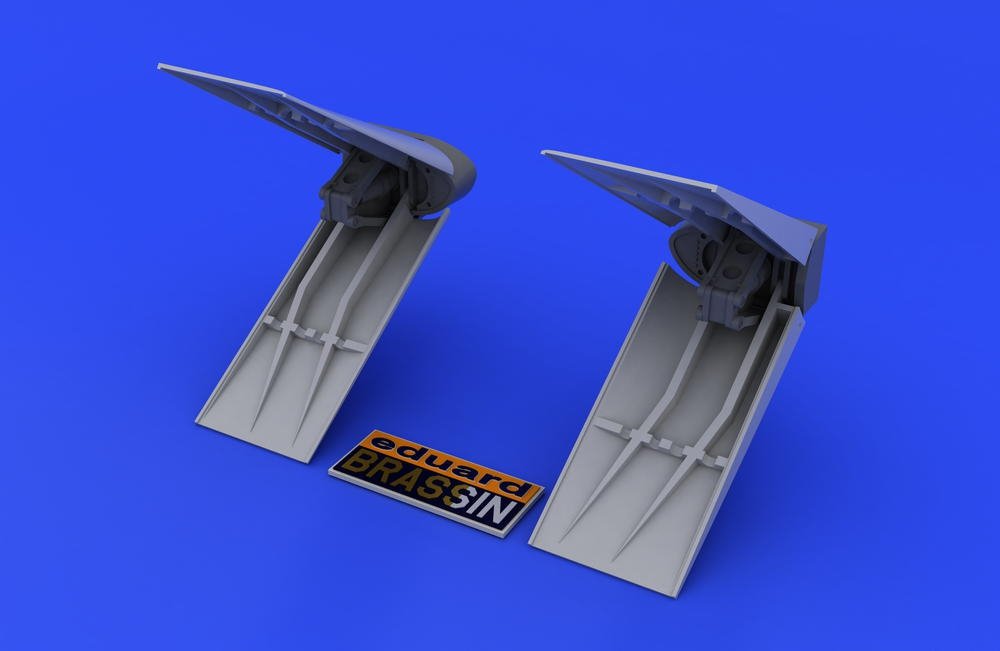 Eduard 648039 F-16 air brakes 1/48 (TAMIYA) – Bild 4