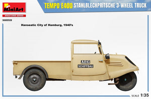 MiniArt 38059 TEMPO E400 STAHLBLECHPRITSCHE 3-WHEEL TRUCK 1/35 – image 6
