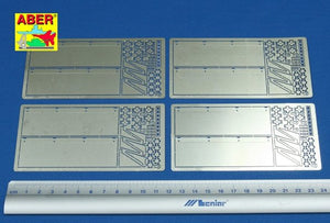 Aber 16006 Side fenders for Tiger I, Ausf.E 1/16 – image 2