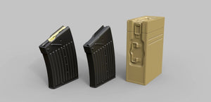 EUREKA XXL E-043 2 cm FlaK38 ammo boxes and magazines 1/35 – image 3