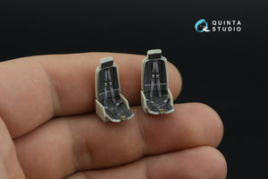 Quinta Studio QD+48535 AH-1Z Zulu Cobra/Viper 3D-Printed &amp;amp; colored Interior on decal paper (KittyHawk) (with 3D-printed resin parts) 1/48 – image 11