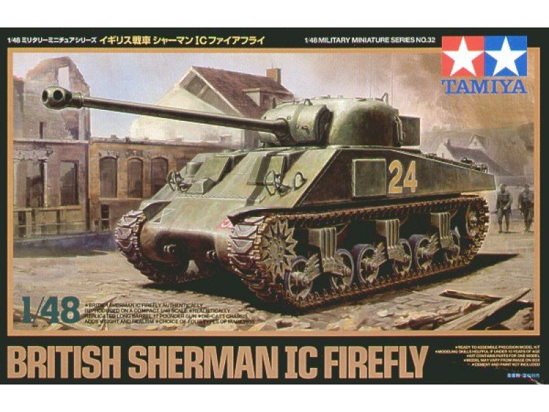 Tamiya 32532 British Sherman IC Firefly 1/48