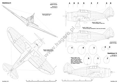 Kagero 7122 Republic P-43 Lancer EN/PL – obrázek 4
