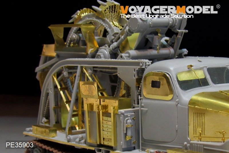 Voyager Model PE35903 Russian BTM-3 High-Speed ​​Trench Digging Vehicle for TRUMPETER 1/35 – obrázek 8