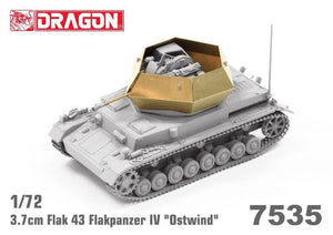 Dragon 7535 3.7cm FlaK 43 Flakpanzer IV &amp;quot;Ostwind&amp;quot; 1/72 – obrázek 6
