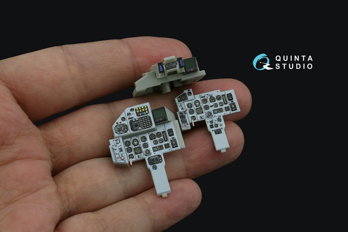 Quinta Studio QD32227 MiG-29UB 3D-Printed &amp;amp; colored Interior (Trumpeter) 1/32 – immagine 15